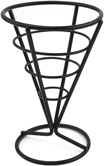 Stainless Steel Tower Snack Basket5646-Black  Apricot   