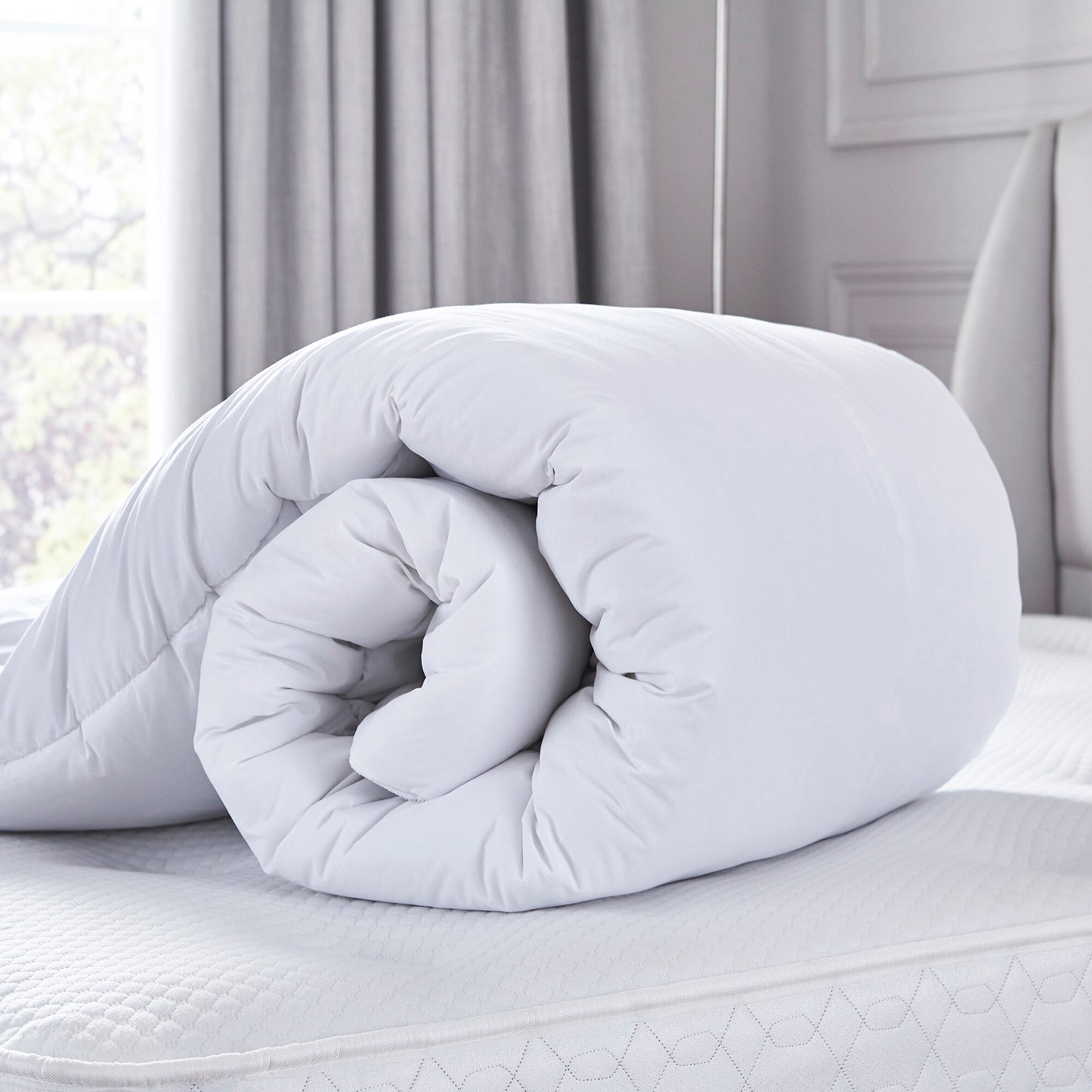 Summer Duvet (1143)-Single Comforters Apricot   