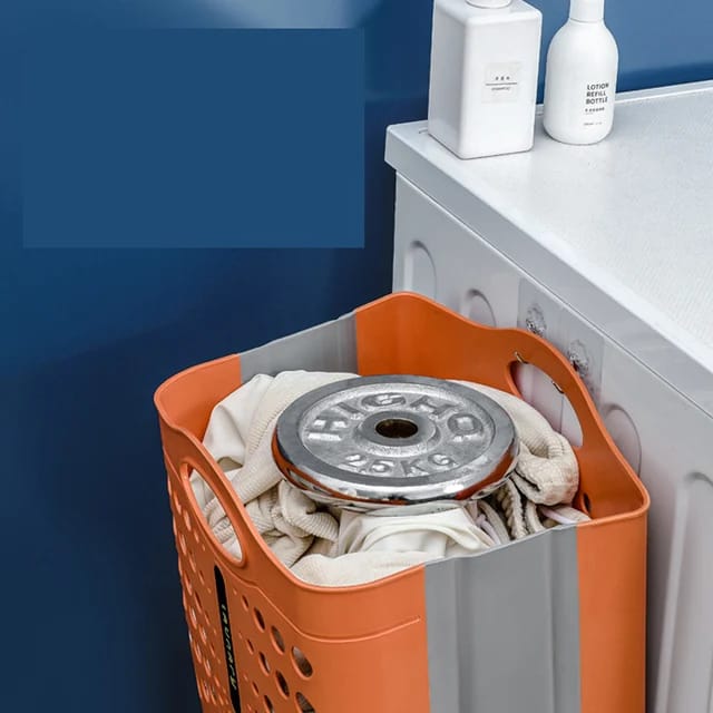 Collapsible Laundry Basket Apricot