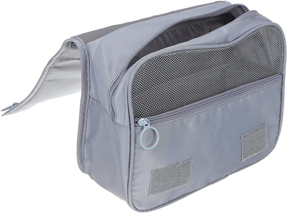 Waterproof Traveler Accessories Bag For Women & Men-Grey Cosmetic Organizer Apricot   