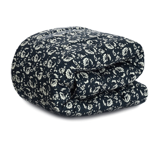 1 PC Single Comforter-Beige Flowers Comforters Apricot
