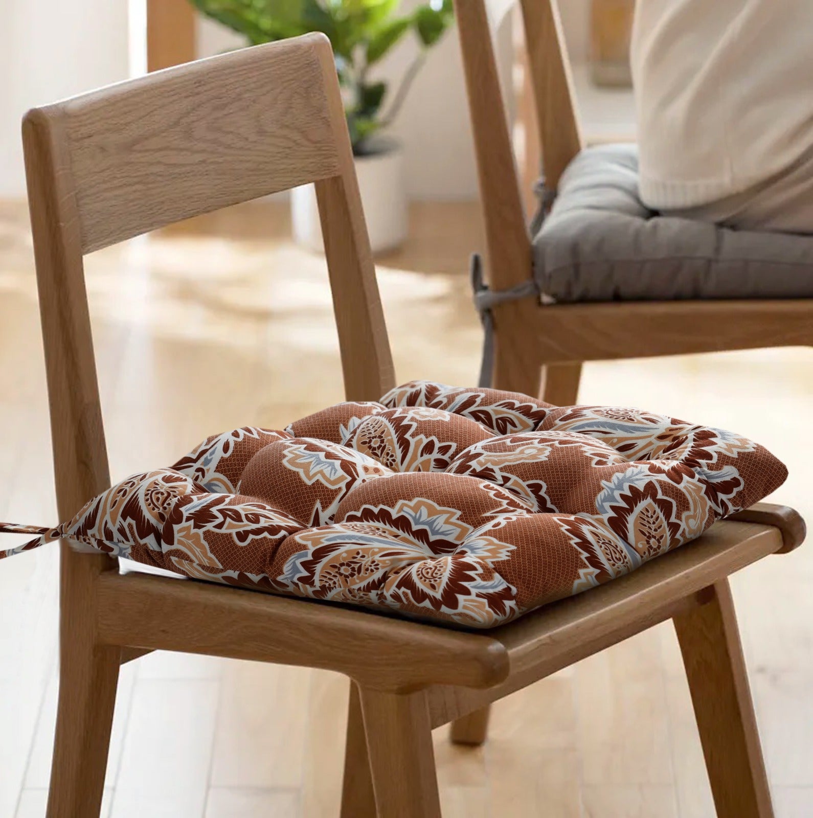 Digital Printed Chair Seaters- CS005 – Apricot