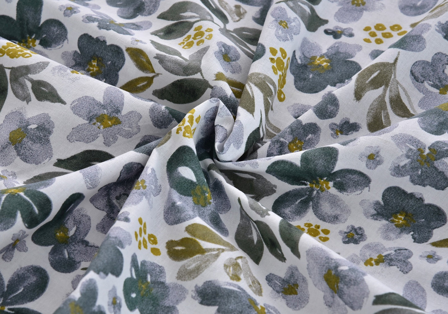 8 PCs Winter Comforter Set-Patrol Flower