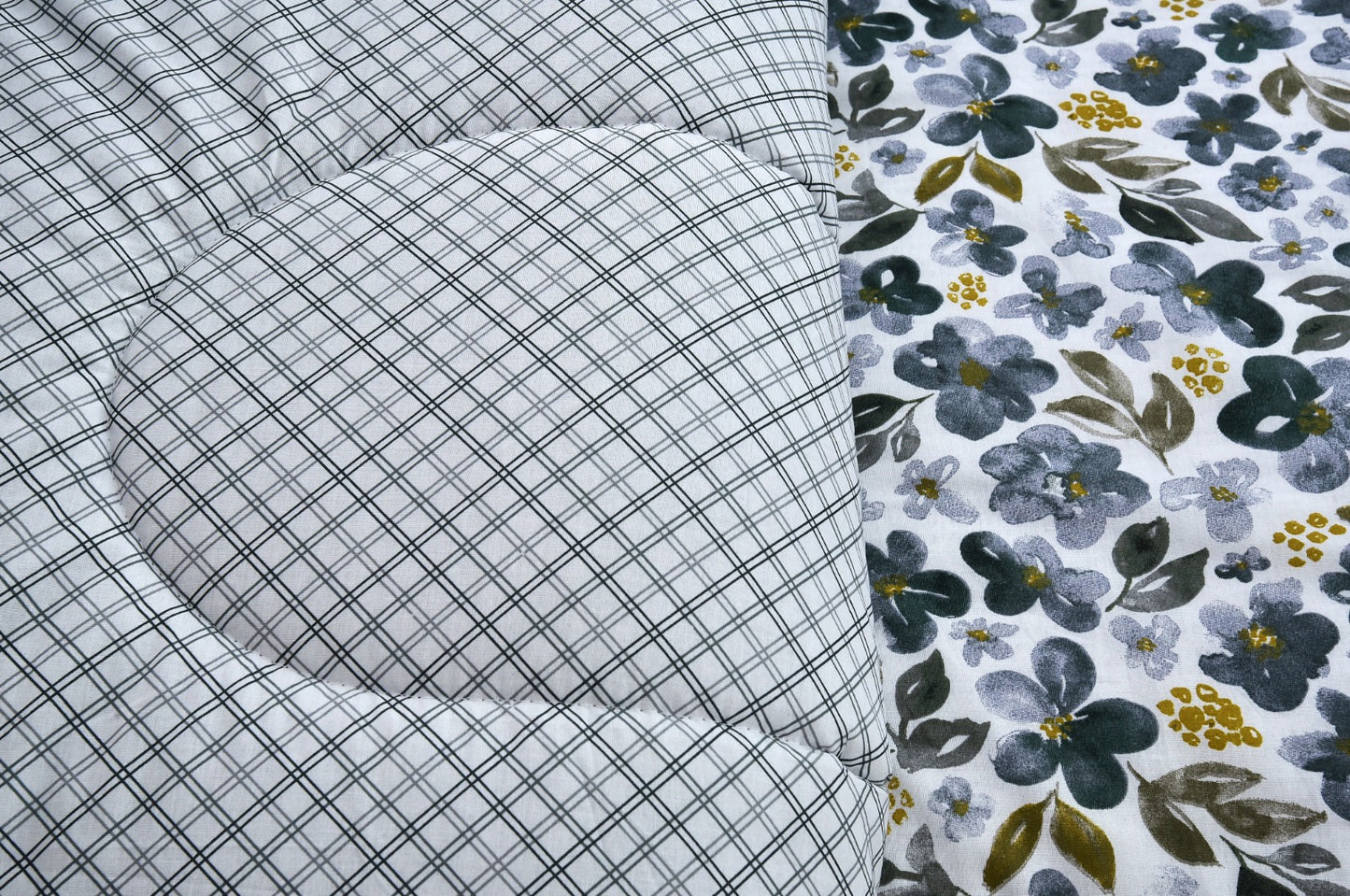 8 PCs Winter Comforter Set-Patrol Flower