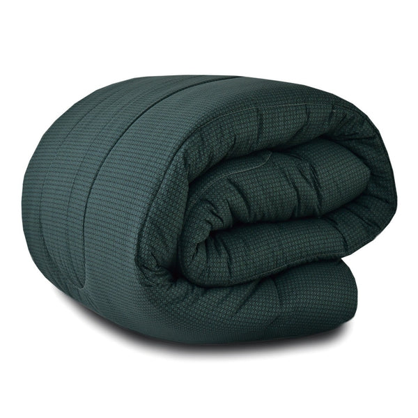 1 PC Double Winter Comforter-Green Buds