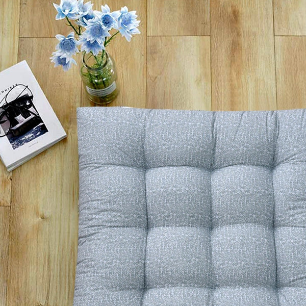 Printed Square Floor Cushion-Tiny Texture