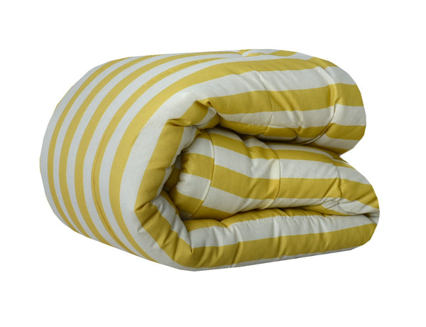 1 PC Double Winter Comforter-SNG-Yellow