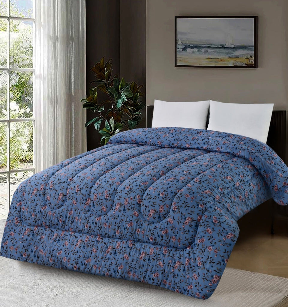 1 PC Double Winter Comforter-China Rose