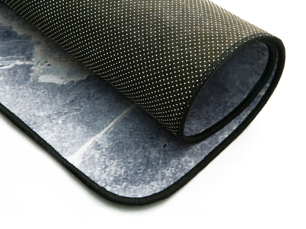 Premium Padded Anti slip Kitchen Mat Set-Grey Shade