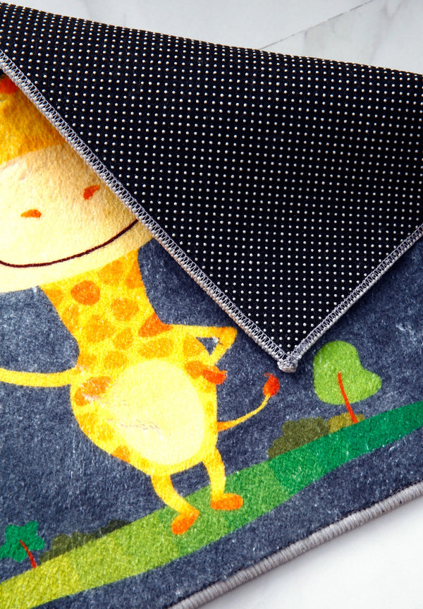 Kids Anti-Slip Door Mat (314)-Giraffe