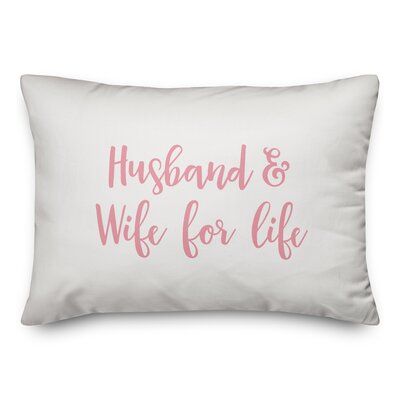 1 PCs Digital Printed Cotton Bed Pillow-Husband/Wife