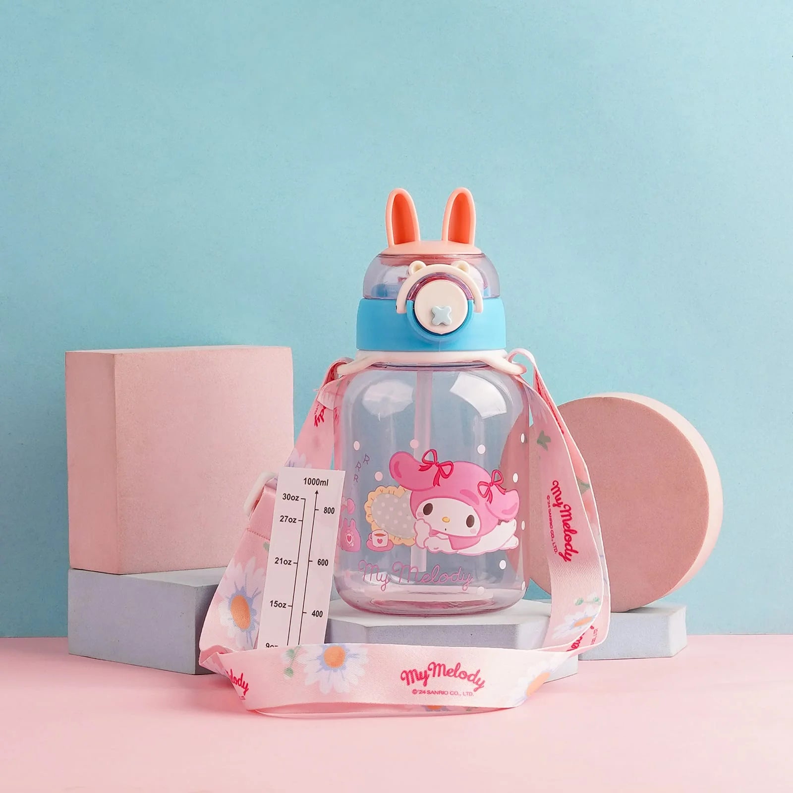 Being Together Water Bottle (SA2510-145) Apricot Pink