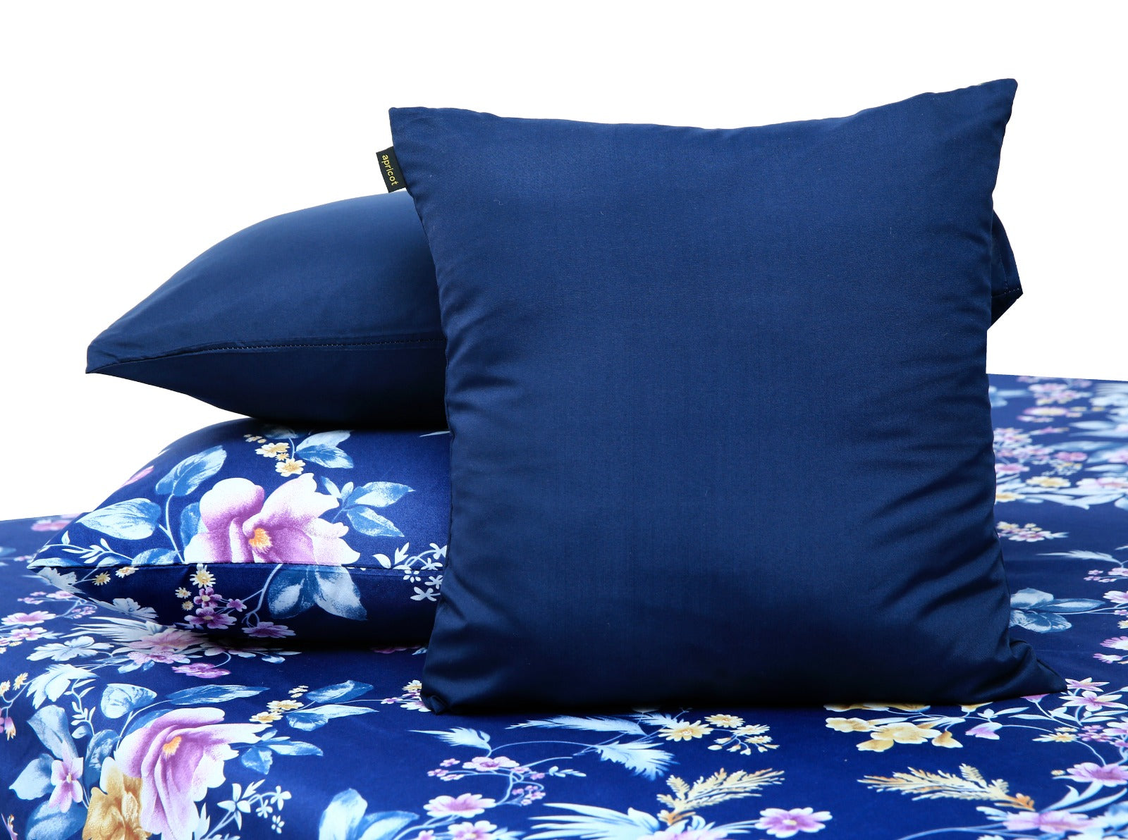 8 PCs Winter Comforter Set-14928 Aster Comforters Apricot   
