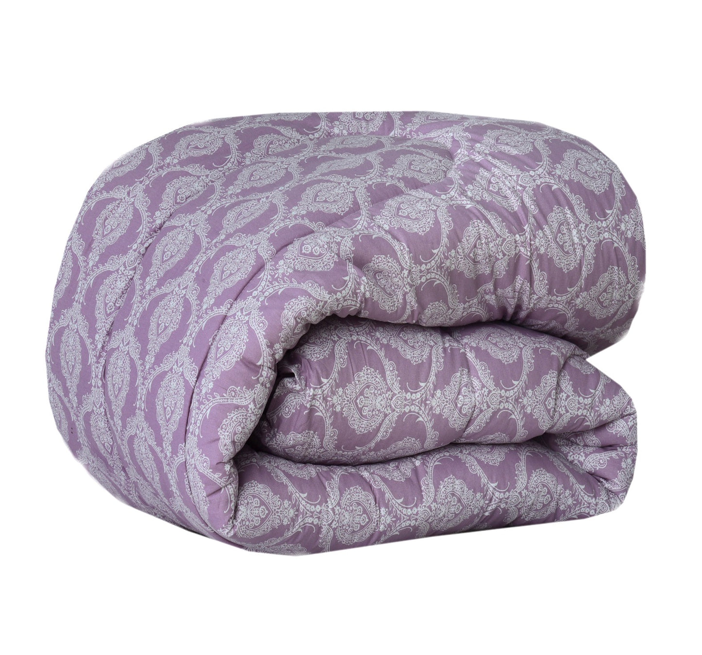 1 PC Single Comforter-Lavender Fall Comforters Apricot