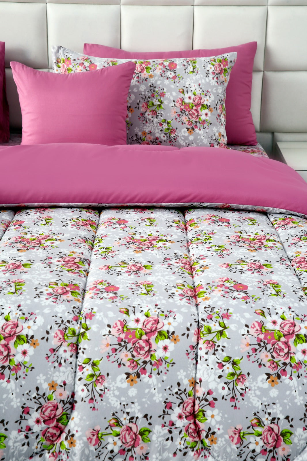 8 PCs Winter Comforter Set- Morning Glory