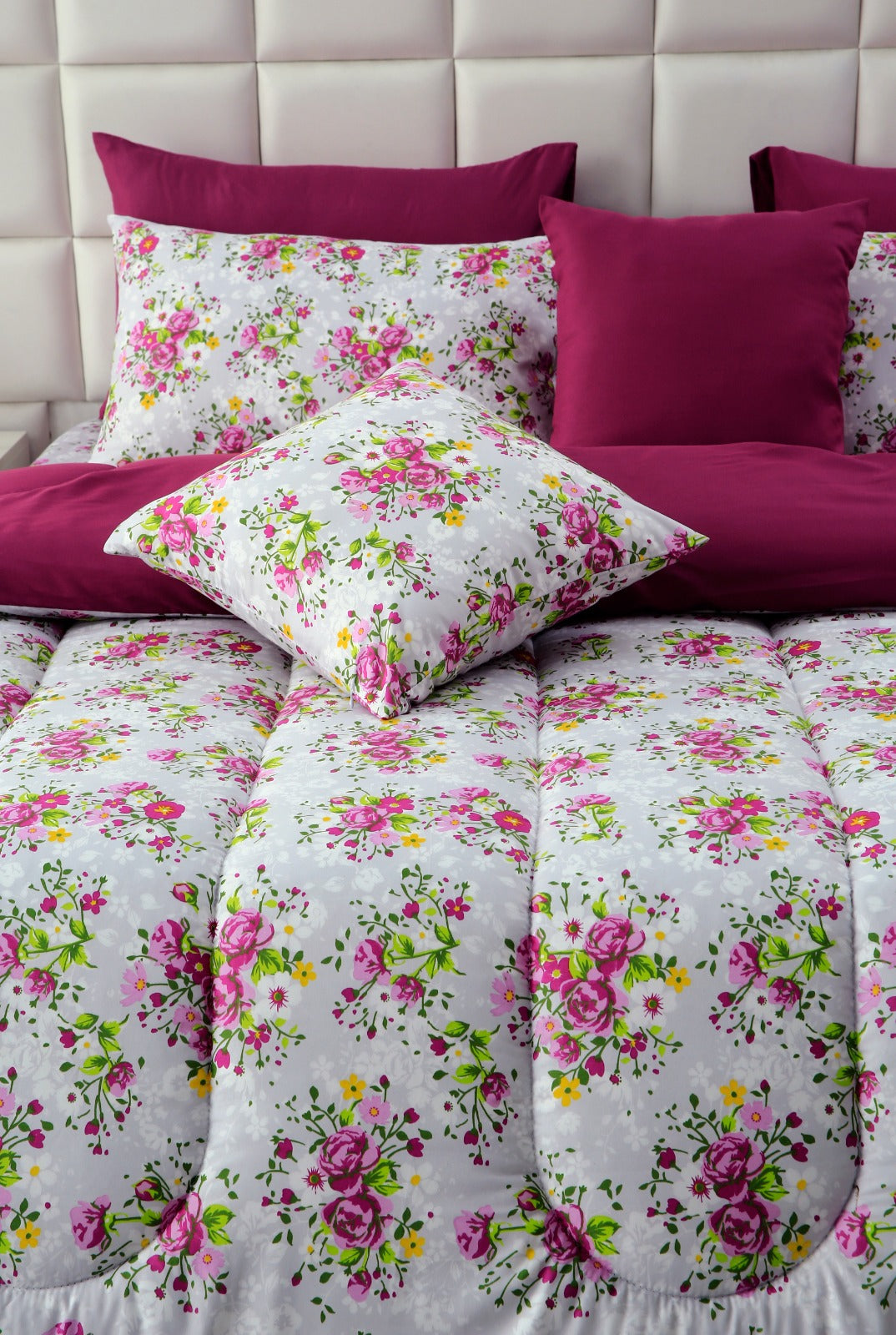 8 PCs Winter Comforter Set-Sweet Pea Comforters Apricot