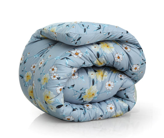 1 PC Double Winter Comforter-Iceberg Flower