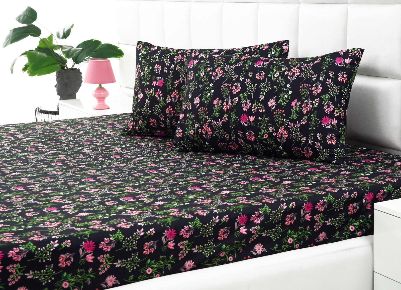 3 PCs Bed Sheet-Crocus BED SHEET Apricot