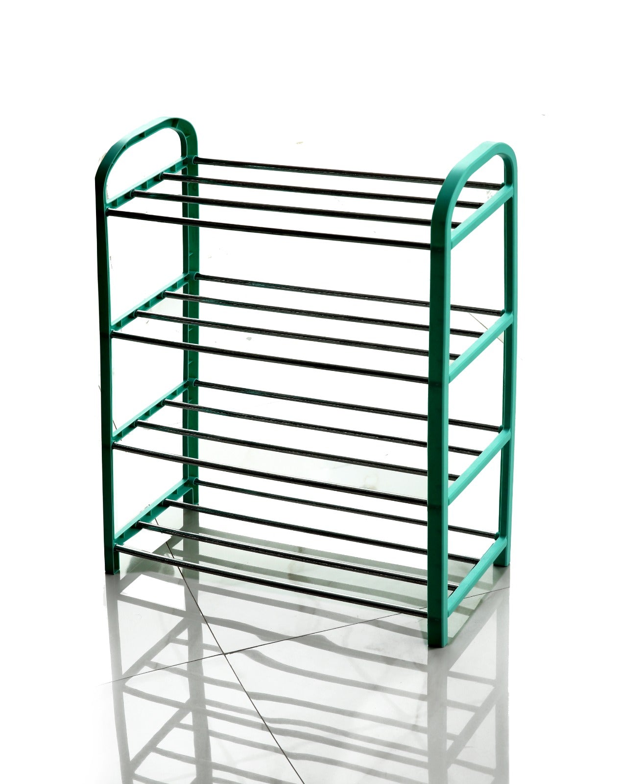 4-Tier Shoe Rack(SA2408-82) Storage Organizer Apricot