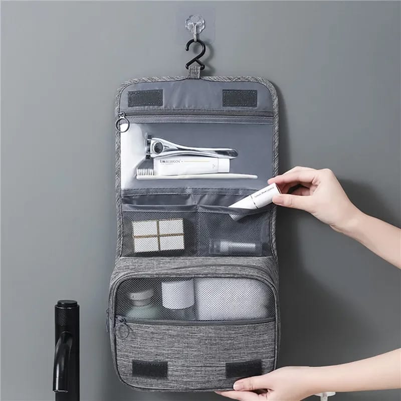 Large capacity travel bag-SA2408-296(Grey) Cosmetic Organizer Apricot