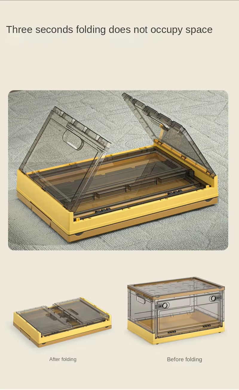 Foldable Storage Box-SA2408-288(Yellow) Apricot