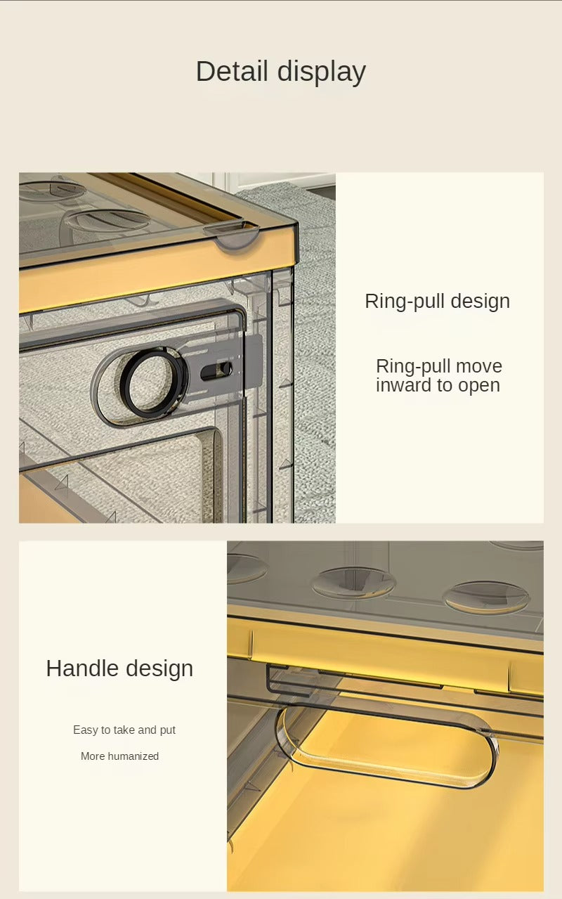 Foldable Storage Box-SA2408-288(Yellow) Apricot