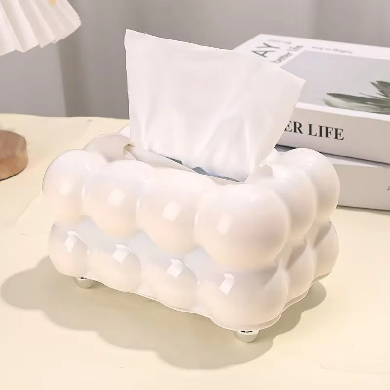 Cotton Candy Tissue Box-SA2408-301 Tissue Box Apricot