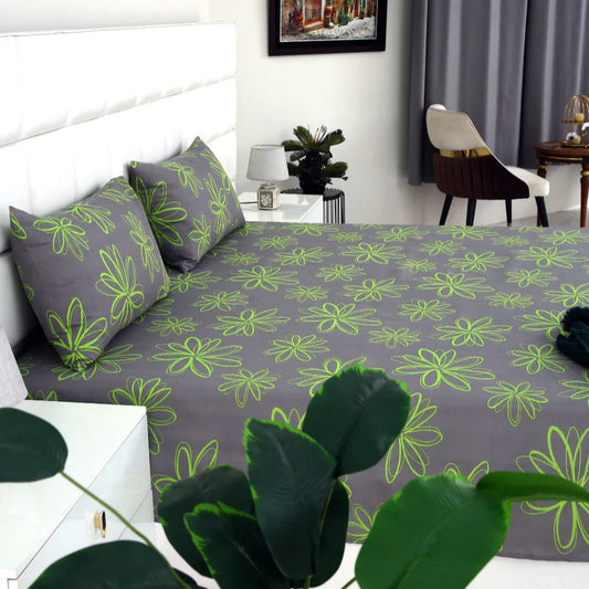 Fitted Bed Sheet-Caranation