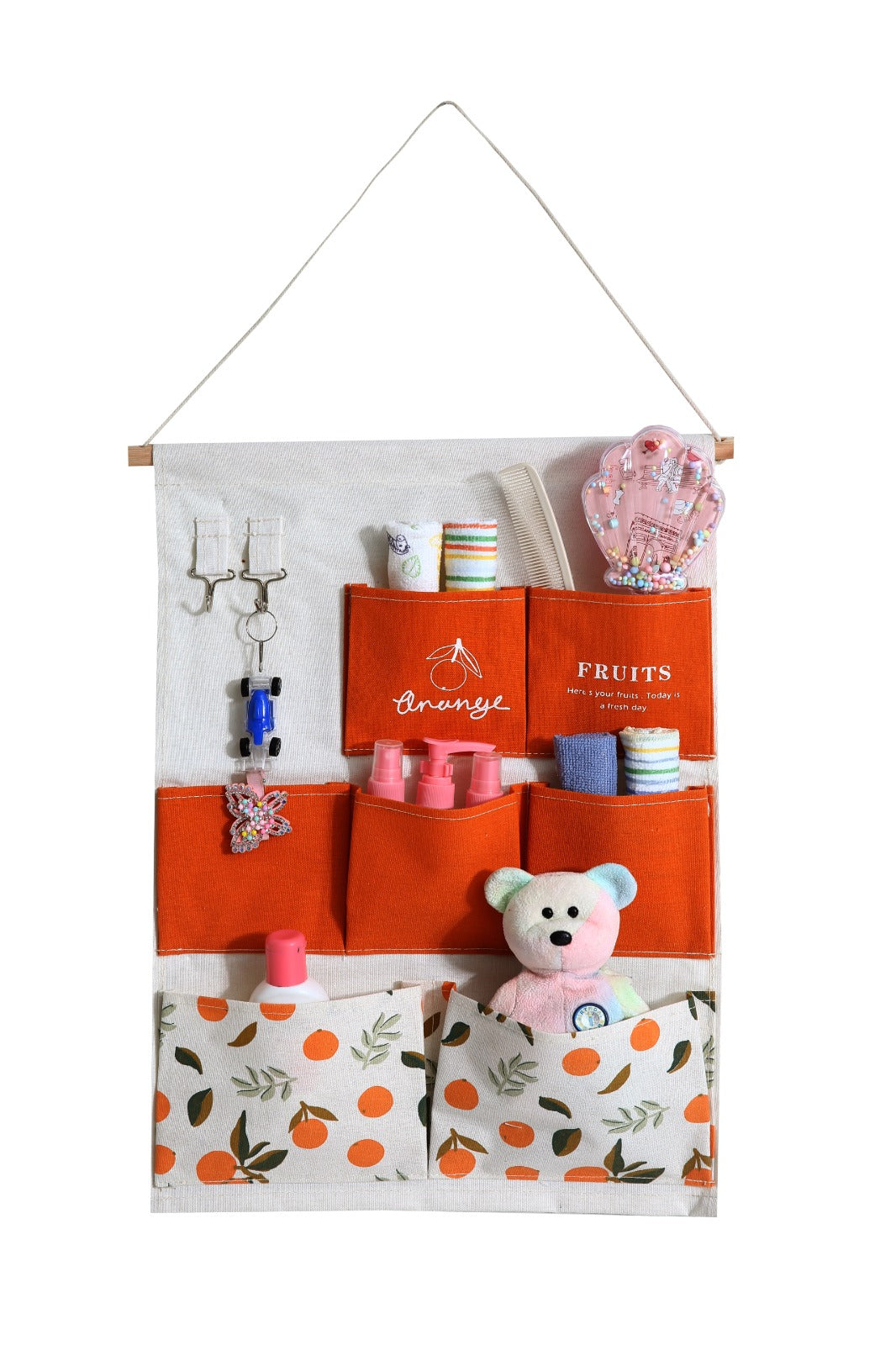 Wall Hanging Storage Bag -WH026 Apricot