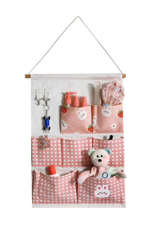 Wall Hanging Storage Bag(5397)-WH025 Apricot