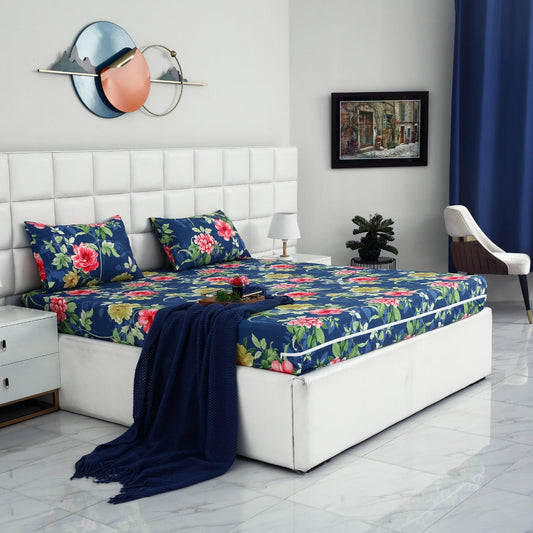 Fitted Bed Sheet-Orchid Fitted Sheets Apricot