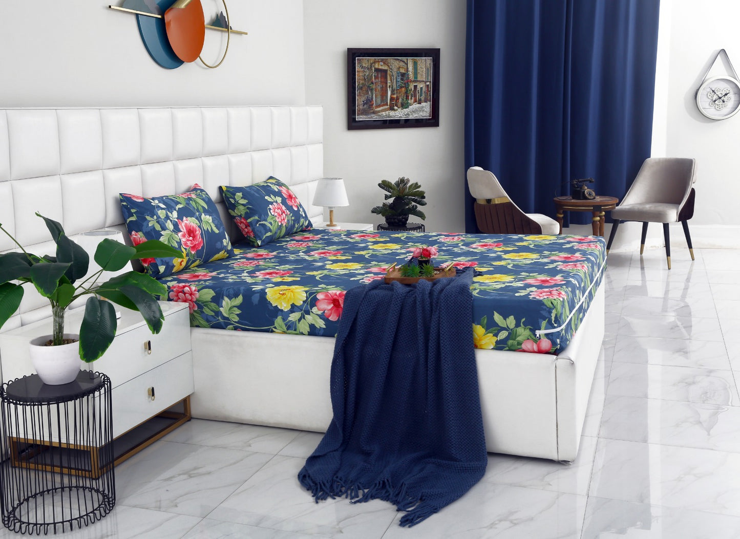 Fitted Bed Sheet-Orchid Fitted Sheets Apricot