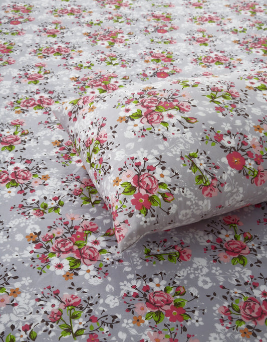 Fitted Bed Sheet-Sweet Pae Fitted Sheets Apricot