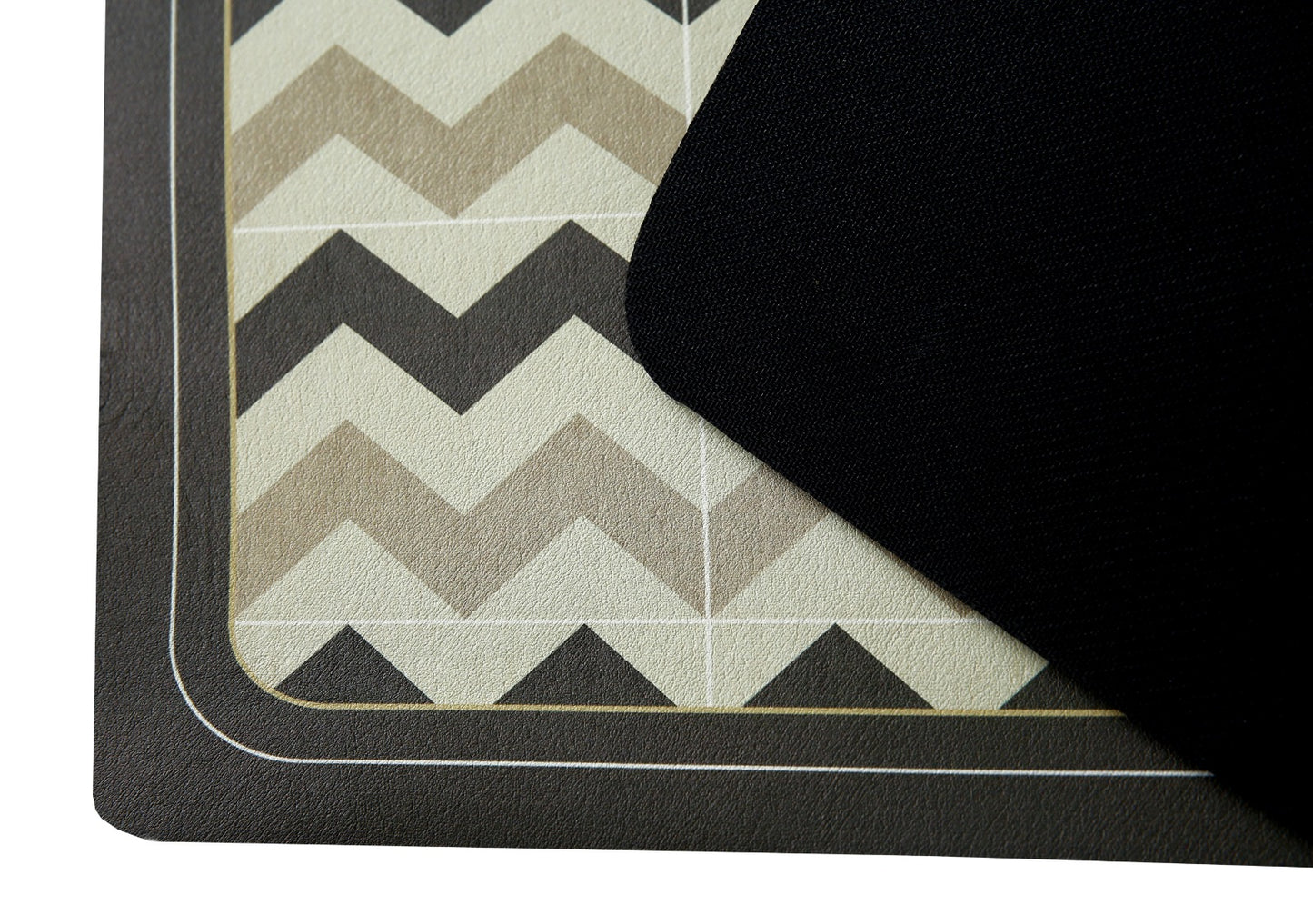 Anti Slip Dish Drying Mat-Chevron(SA2553) Rugs Apricot