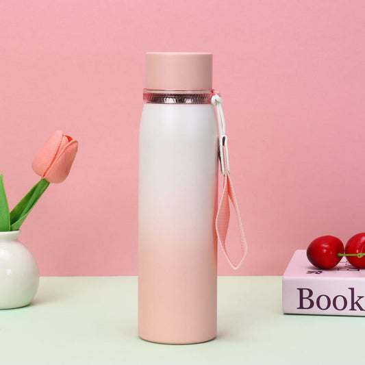 Double-Wall Stainless Steel Insulated Water Bottle(SA2408-219)Pink Apricot