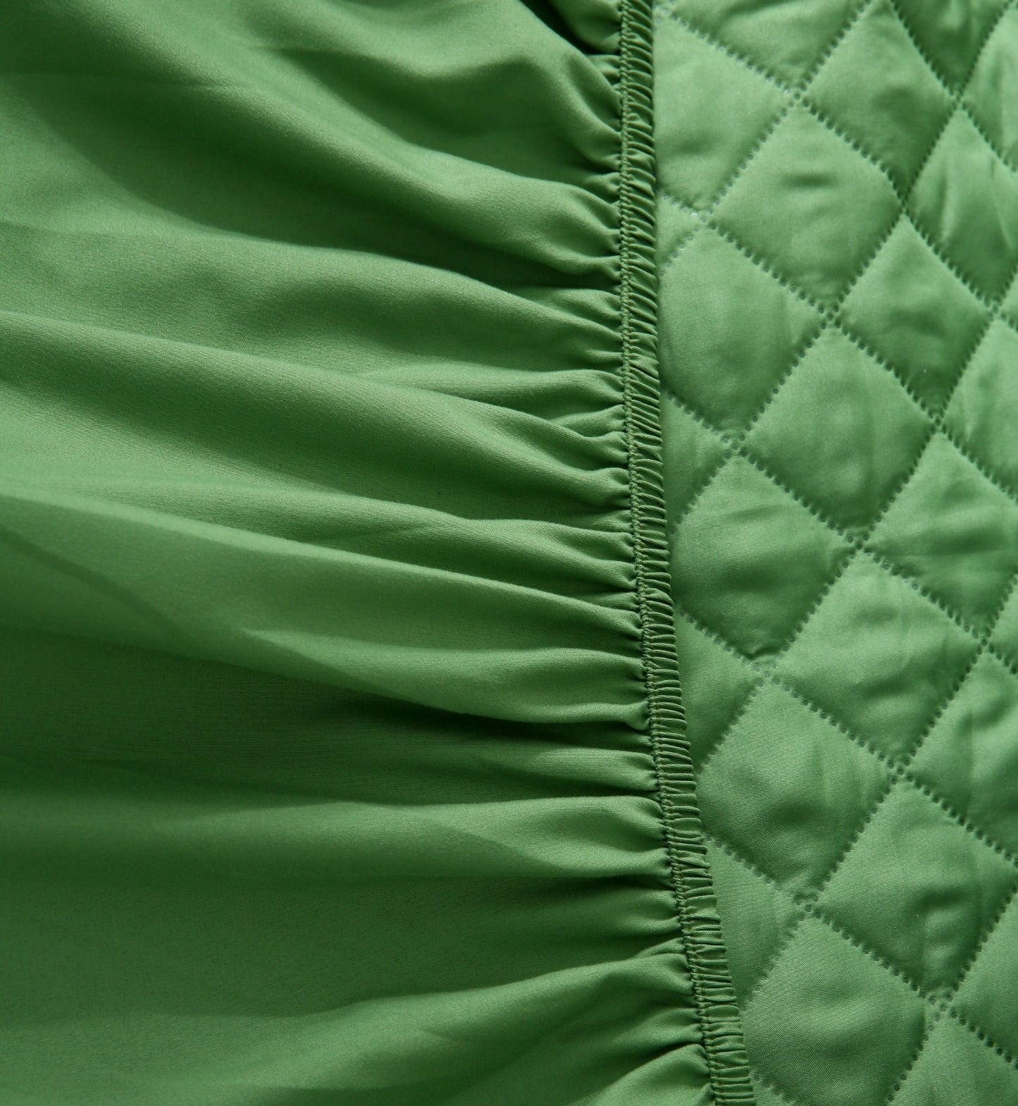 Quilted Waterproof Mattress Protector-Green