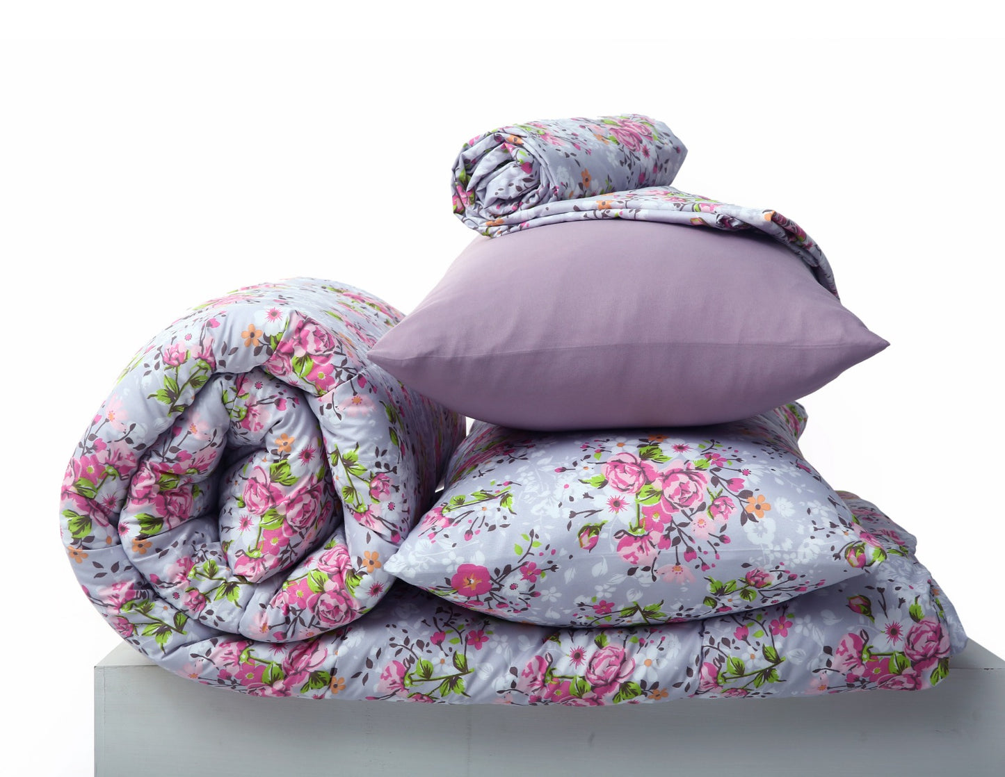 6 PCs Summer Comforter Set-Morning Glory