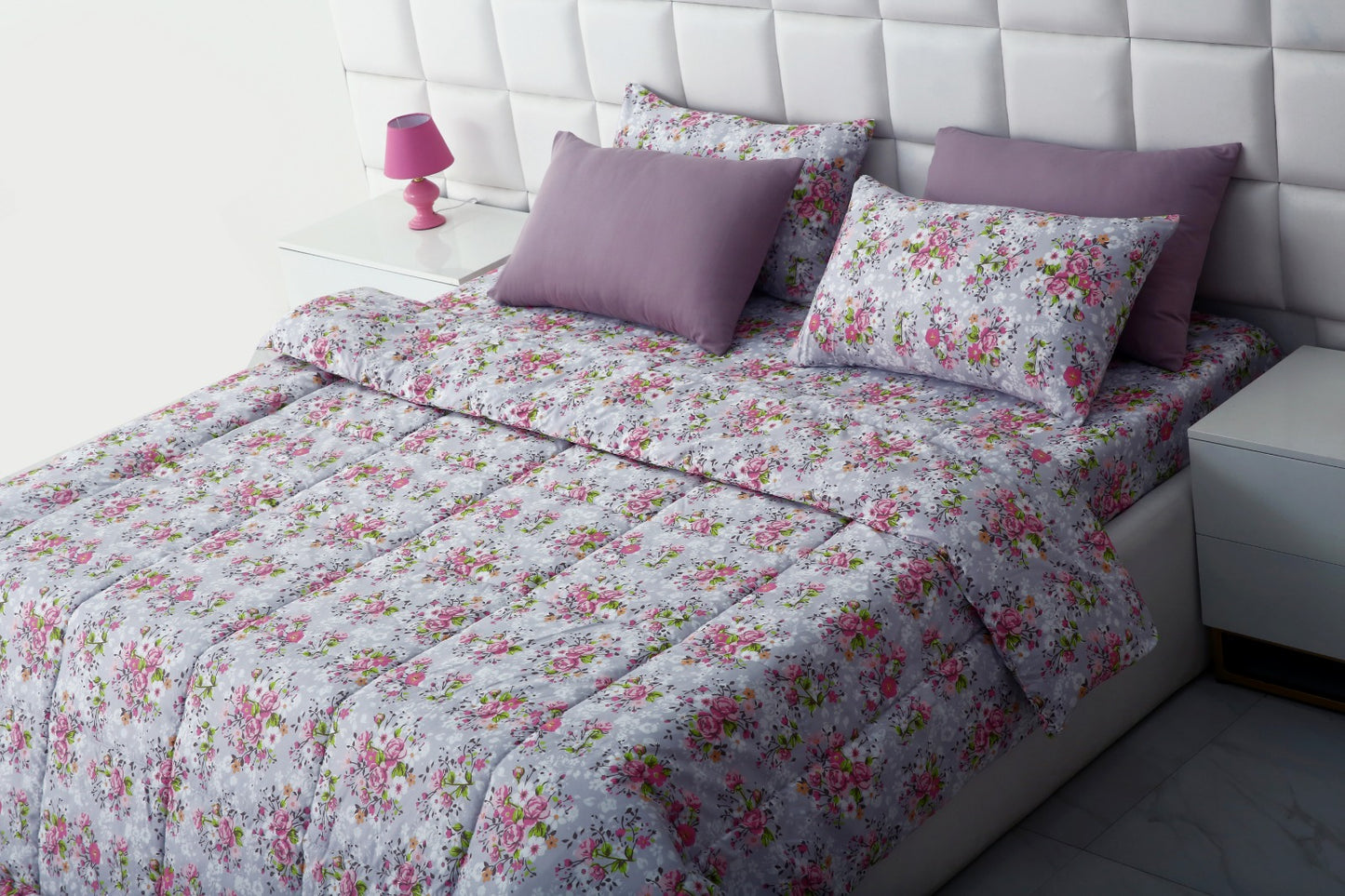 6 PCs Summer Comforter Set-Morning Glory