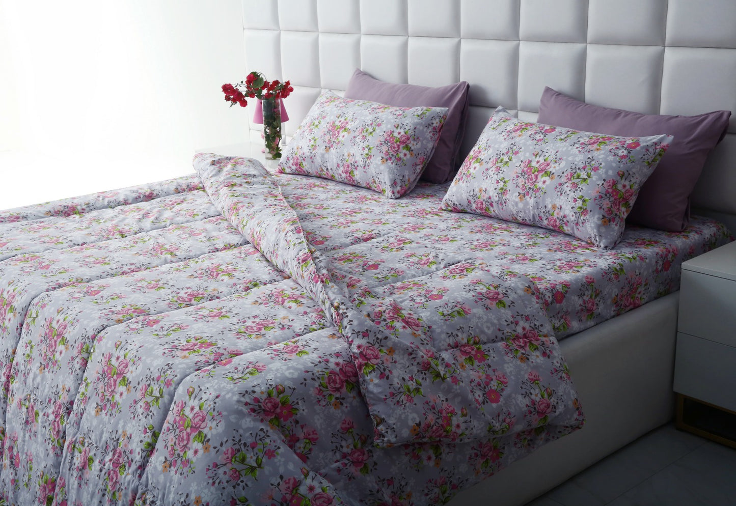 6 PCs Summer Comforter Set-Morning Glory