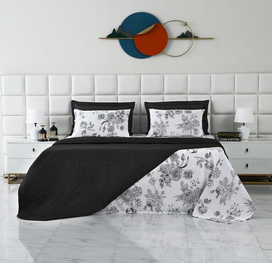 6 PCs Dyed Bed Spread Set-Onyx Shadow Bed Spread Apricot
