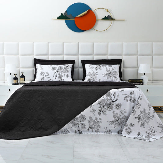6 PCs Dyed Bed Spread Set-Onyx Shadow Bed Spread Apricot