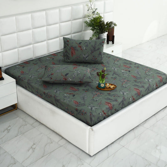 Fitted Bed Sheet-Summer Slumber Fitted Sheets Apricot