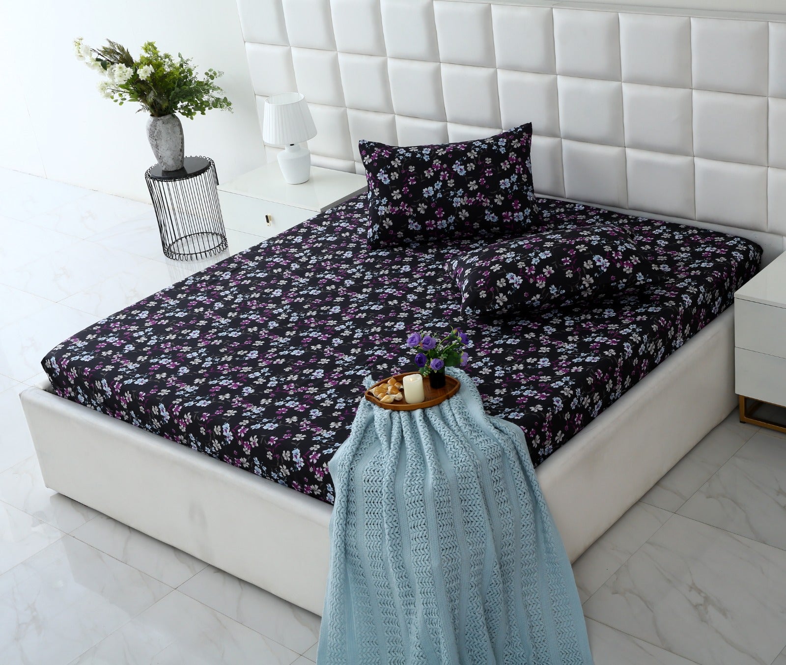 Fitted Bed Sheet-Rosemary Fitted Sheets Apricot