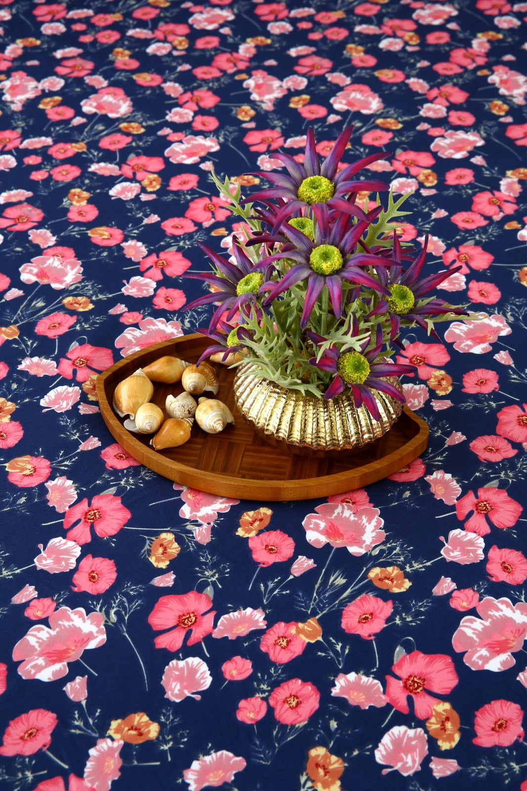 Fitted Bed Sheet-Autumn Bloom Fitted Sheets Apricot