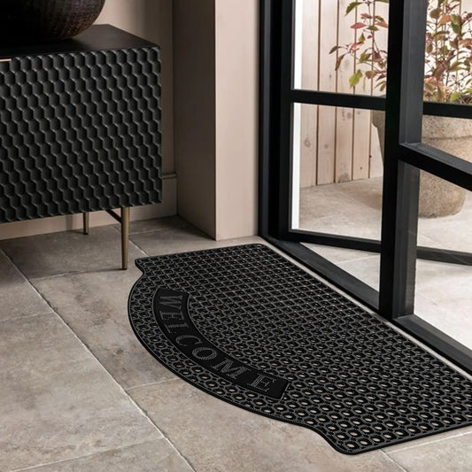 Outdoor Indoor Antislip Door Mat-SA2553-11(Sliver) Door Mats Apricot