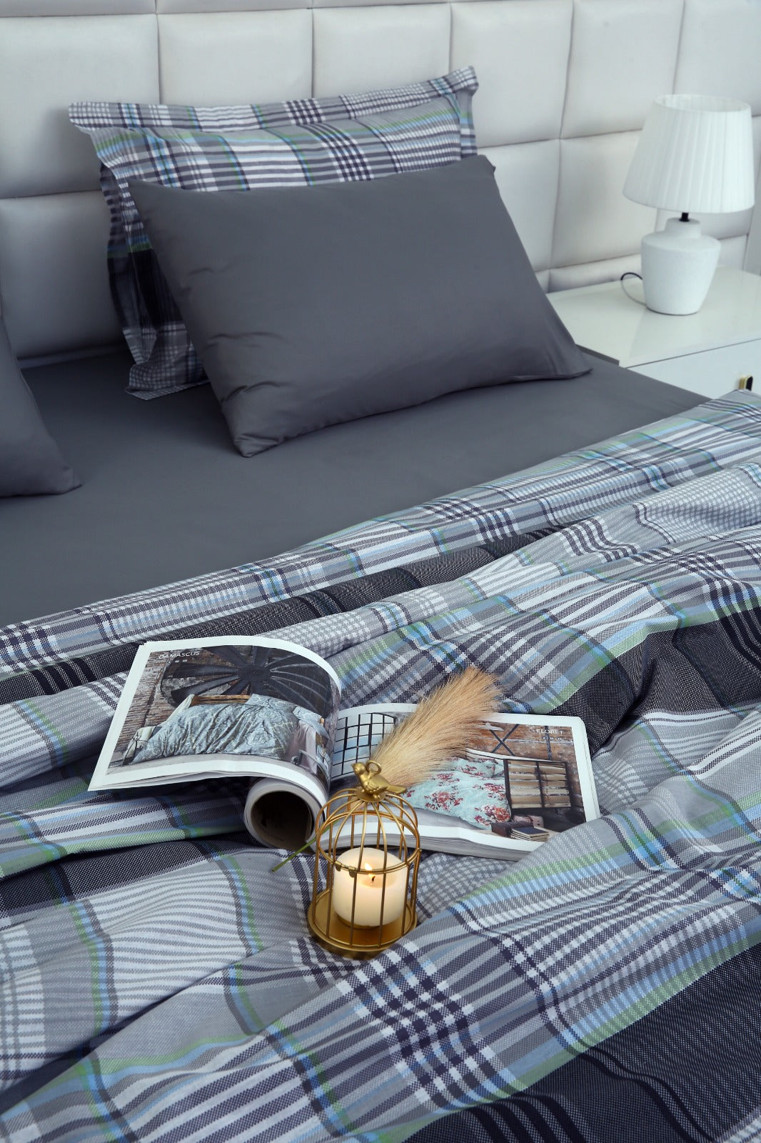 6 PCs Duvet Cover Set-Malvern Duvet Cover Apricot