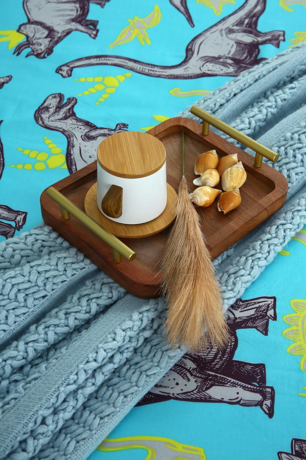 3 PCs Double Bed Sheet-DB195 Bed Sheets Apricot