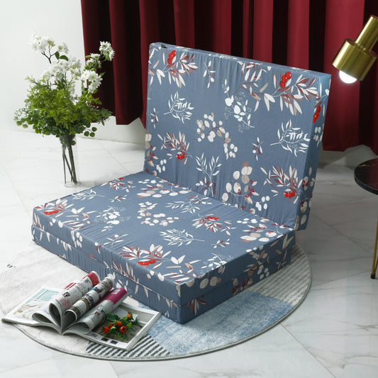 Foldable/Portable Mattress-Cherries Protectors Apricot