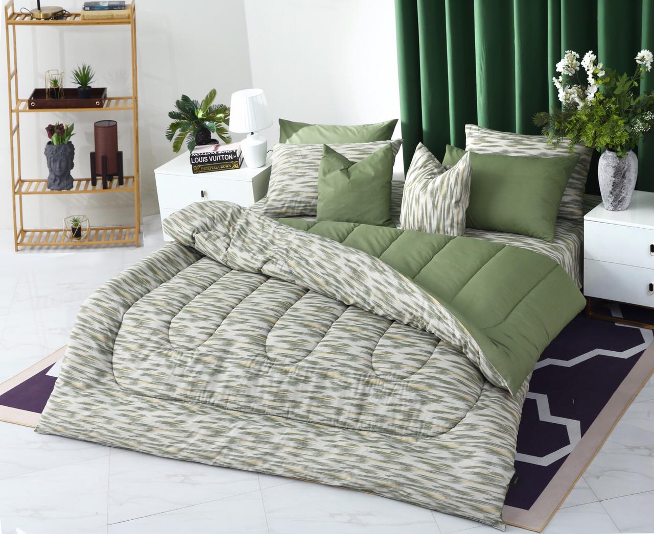 8 PCs Winter Comforter Set-Dense