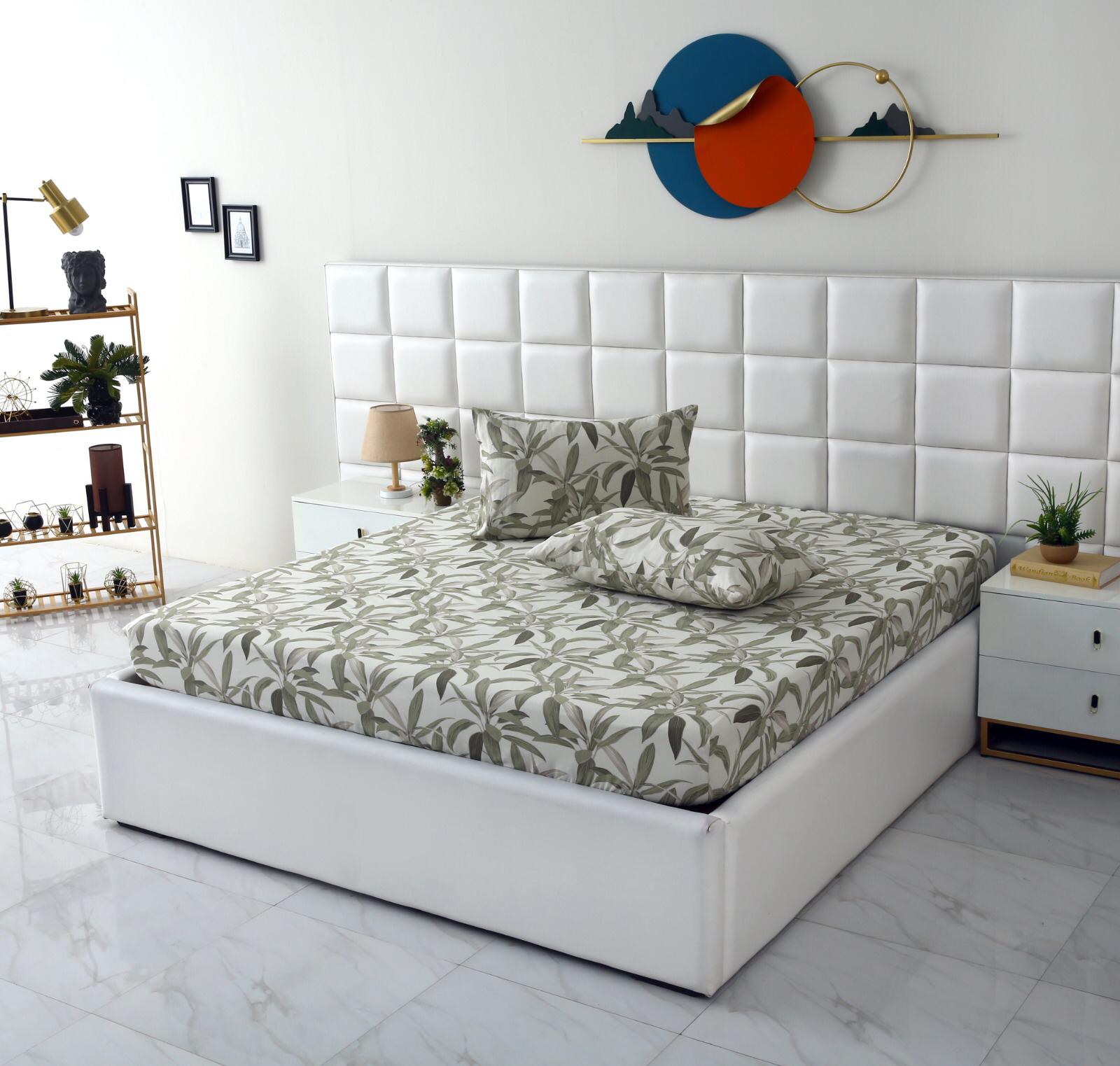 Fitted Bed Sheet-Pines Fitted Sheets Apricot
